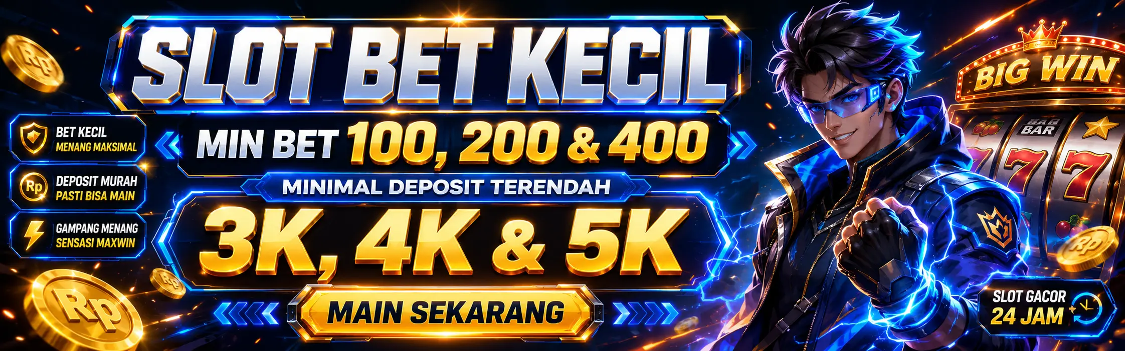 SLOT BET KECIL MIN DEPO 3K, DEPO 4K & SLOT DEPO 5K